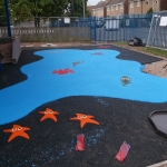 EPDM Wet Pour Graphics in Aston 5
