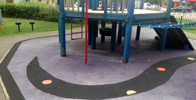 Rubber Playground Repair in Netherton