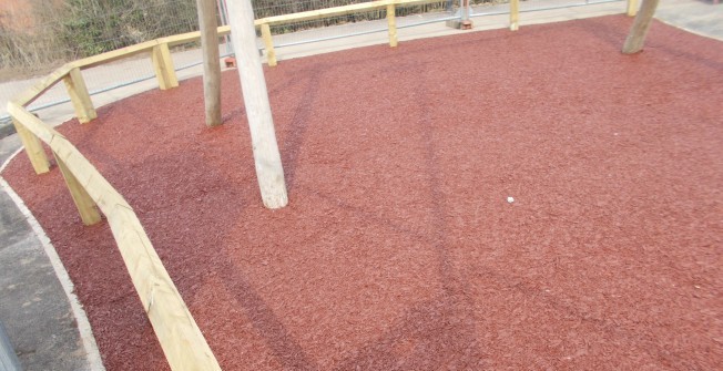 Rubber Mulch Playground in New Town