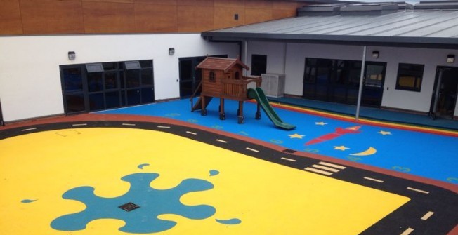 Rubber Playground Designs in Newton