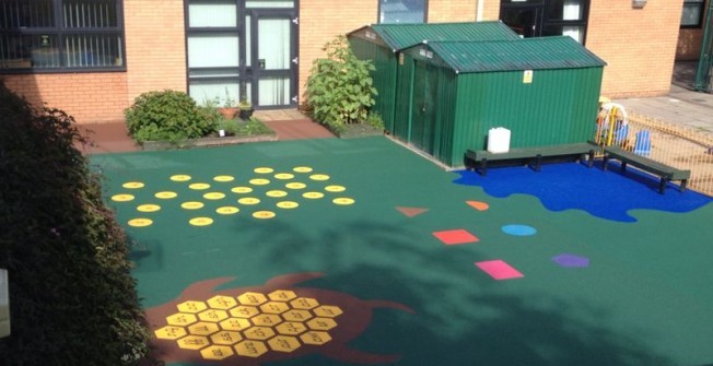Rubber Wetpour Flooring in North End