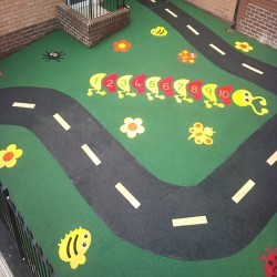 Play Area Rubber Surfaces in Altmover 5